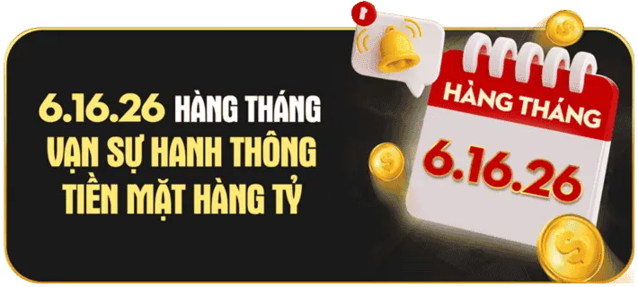 Ưu đãi chào mừng VN999 APP